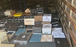 Polícia apreende 840 caixas de vinho contrabandeado em Dionísio Cerqueira