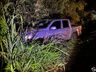 Saída de pista deixa homem ferido na BR-282 entre SMO e Maravilha