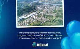 Mondaí celebra 102 anos de Colonização