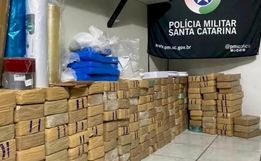 PM localiza mais de 190 Kg de crack e faz uma das maiores apreensões da droga em SC