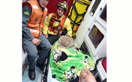 Idoso de 70 anos é resgatado por bombeiros no interior de São Lourenço do Oeste