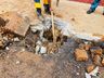 Tubulação apresenta problemas no centro de Itapiranga