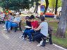 Festividades na praça marcam aniversário de São José do Cedro