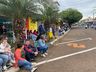 Linha do tempo sobre agricultura e indústria foi trabalhado no desfile cívico