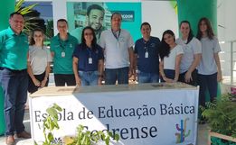 Sicoob realiza ação junta com Escola de Educação Básica Cedrense