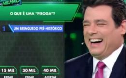 Celso Portiolli se atrapalha e comete gafe: “O que é uma piroca?”