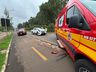Colisão traseira interdita trânsito na Waldemar Rangrab, em SMOeste 