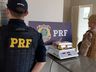 PRF e PM apreendem 2,5 kg de maconha escondida em tanque de gasolina na BR-282 