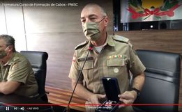 Polícia Militar de Santa Catarina realiza formatura do curso de Cabos on-line 