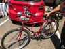 Ciclista fica ferido em acidente no centro de São Miguel do Oeste