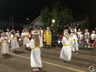 Grande público acompanha o acionamento das luzes de Natal na praça de São João do Oeste