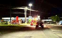 Bombeiros são acionados para acidente na BR-282, mas chamado era trote