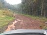 Fortes chuvas causam danos em estradas no interior de Iporã do Oeste
