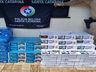 Mais de 10 mil maços de cigarro contrabandeados são apreendidos em São Lourenço do Oeste