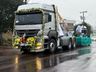 Mesmo com frio tradicional carreata da festa do colono e motorista movimenta comunidade