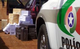 Polícia Militar apreende 50 caixas de vinho em carro; motorista é detido 