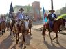Cavalgada com a chama crioula marca o Dia do Gaúcho, em Iporã do Oeste
