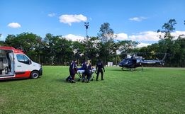 SAER transfere morador de Itapiranga para Hospital de Chapecó