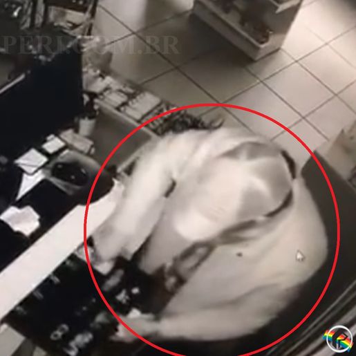 Posto de combustíveis é alvo de furto em SMO; assista ao vídeo
