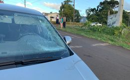 VÍDEO: adolescente fica ferido em atropelamento no bairro Salete