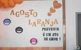 CAESP/APAE Caminho de Luz promove a "Campanha Agosto Laranja"