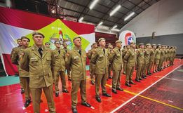 Polícia Militar forma 41 novos sargentos em São Miguel do Oeste 