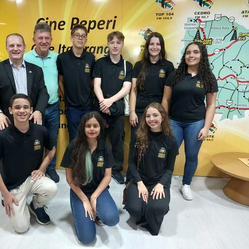 Vereadores mirins fazem visita oficial aos expositores da Faismo 2024