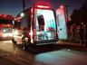 Motociclista sofre ferimentos em acidente contra carro na BR 163