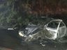 Motorista morre carbonizado após acidente entre carro e carreta em Caibi