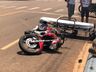Colisão lateral deixa motociclista ferido em Iporã do Oeste