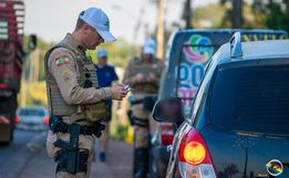 PMRv realiza Operação Respeitando o Hoje Vivendo o Amanhã em SMOeste e Mondaí