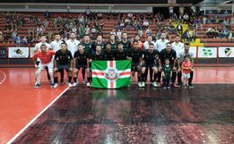 Futsal São Miguel supera Palmitos e vence a primeira no returno da Série Ouro