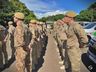 PM promove 36 policiais em ato no 11º Batalhão, em São Miguel do Oeste