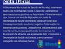 Anúncio de caso positivo de Covid-19 em Mondaí foi erro de digitação no sistema do Estado 