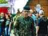 1º Encontrão dos Lanceiros movimenta praça de São Miguel do Oeste