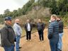 Prefeitos de São José do Cedro e Anchieta buscam solução para ponte interditada