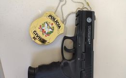 Polícia Civil apreende arma falsa em Campo Erê durante investigação de ameaça