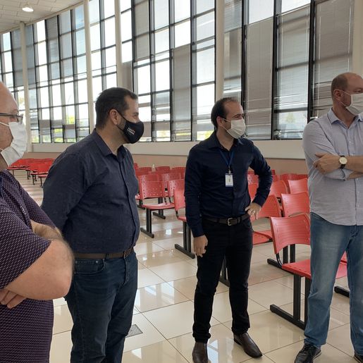 Ampliação do HRTGB é tema de reunião entre direção, Alesc e SES