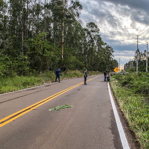 VÍDEO: Queda de moto deixa homem com ferimentos graves em SMO