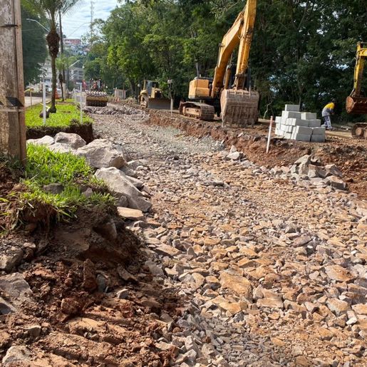 Itapiranga aguarda 14 milhões de reais para conclusão da Avenida Uruguai
