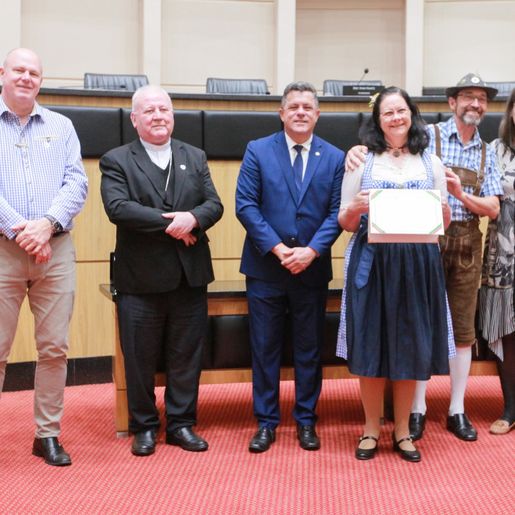 Itapiranga e São João do Oeste recebem homenagem na Alesc
