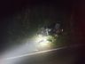 Motorista fica ferido em saída de pista seguida de capotamento em Descanso 