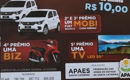 Últimos dias para compra de números do show de prêmios das APAEs