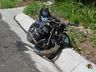 Homem sofre fratura em uma das pernas em queda de motocicleta na BR-282