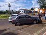 Mulher e adolescente ficam feridos em Colisão de carros 