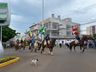 Linha do tempo sobre agricultura e indústria foi trabalhado no desfile cívico