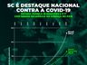 SC salta 16 posições e está entre os Estados com menor incidência do Coronavírus