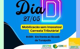Feirão do Imposto terá carreata tributária neste sábado em Tunápolis