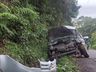 Mulher fica ferida em colisão frontal na Rodovia de acesso à Princesa