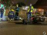 Colisão entre motos deixa duas pessoas feridas em São Miguel do Oeste; vídeo